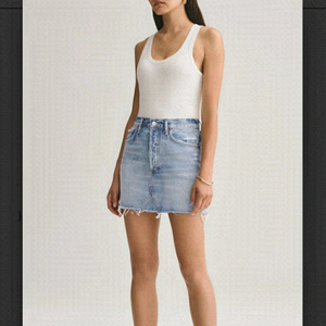 Agolde Quinn High Rise Denim Skirt - like new